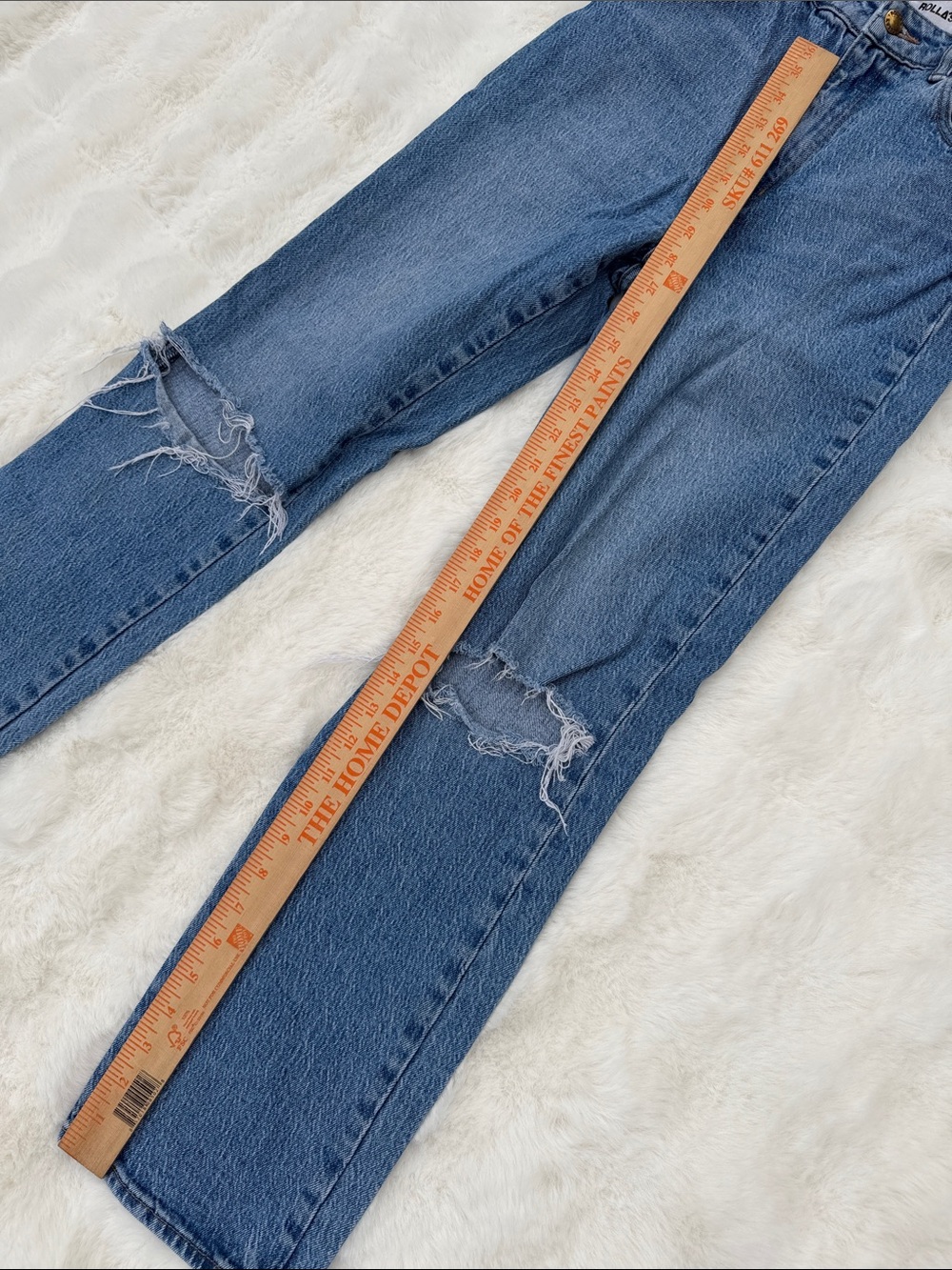 Rolla’s high rise straight jeans size 26 - Picture 3 of 8